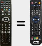 Télécommande pour remplacer TFD3227M