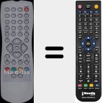 T&eacute;l&eacute;commande pour remplacer RC1123909