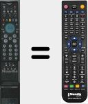 Télécommande pour remplacer RC2006-01