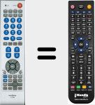 Télécommande pour remplacer KK-Y296