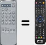 T&eacute;l&eacute;commande pour remplacer TFT 15