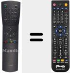 Télécommande pour remplacer 6710V00037B