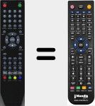 Télécommande pour remplacer TFT225