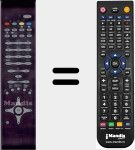 T&eacute;l&eacute;commande pour remplacer Listo001