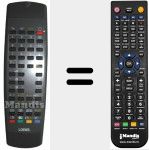 T&eacute;l&eacute;commande pour remplacer 8133580 (26390413918)