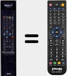 T&eacute;l&eacute;commande pour remplacer MM640