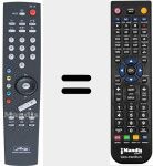 Télécommande pour remplacer RK18 (060RK18G4)