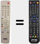 T&eacute;l&eacute;commande pour remplacer RG11 (600RG11G0A1)