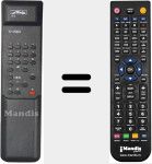 Télécommande pour remplacer IR8 (ID00IR8)