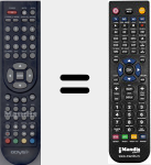 T&eacute;l&eacute;commande pour remplacer Fino