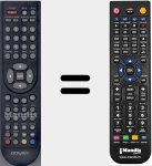 T&eacute;l&eacute;commande pour remplacer Fino