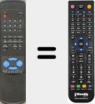 T&eacute;l&eacute;commande pour remplacer Orian001