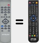 T&eacute;l&eacute;commande pour remplacer Otrum003