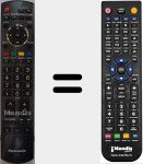 T&eacute;l&eacute;commande pour remplacer N2QAYB000114