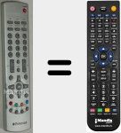 T&eacute;l&eacute;commande pour remplacer P40842