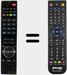 Télécommande pour remplacer LC11S102FHD (20500372)