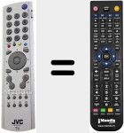 Télécommande pour remplacer REM84 (RMC1816S2C)