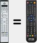 T&eacute;l&eacute;commande pour remplacer Radiola001