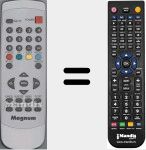 T&eacute;l&eacute;commande pour remplacer 2922