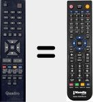 Télécommande pour remplacer AK53