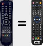 Télécommande pour remplacer AL192C2