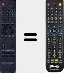 T&eacute;l&eacute;commande pour remplacer Orion (S1702)