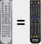 T&eacute;l&eacute;commande pour remplacer C155