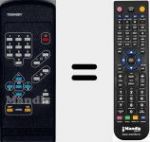 T&eacute;l&eacute;commande pour remplacer T5564EV