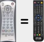 T&eacute;l&eacute;commande pour remplacer 095223