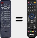 Télécommande pour remplacer R30C17 (35031070)