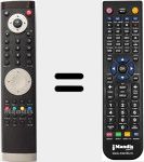 T&eacute;l&eacute;commande pour remplacer RC1800 (20469567)