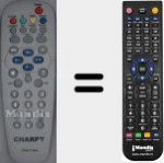 Télécommande pour remplacer YKQ51T3N8