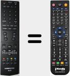 T&eacute;l&eacute;commande pour remplacer Xv-S (98TRABD-5NT-HSF)