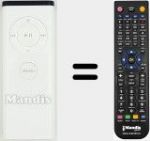 Télécommande pour remplacer A1156 (607-1231)