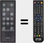 Télécommande pour remplacer WIS026