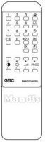 Télécommande d'origine GBC MG 2569