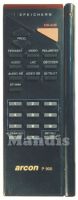 Télécommande d'origine ARCON P 900