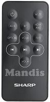 Télécommande d'origine SHARP (SH484) (105001389)