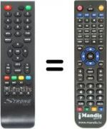Télécommande équivalente TEKCOMM TCT1400