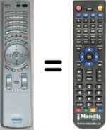Télécommande équivalente Sony SEC0871