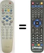 Télécommande équivalente SEC15799