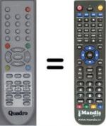 Télécommande équivalente WHV3989