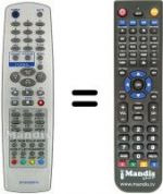Télécommande équivalente SEC3416