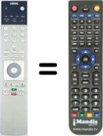 Télécommande équivalente Loewe WHV3906