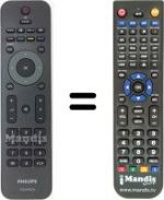 Télécommande équivalente SEC15846