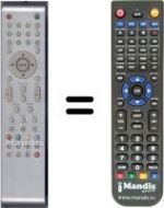 Télécommande équivalente SEC14455