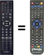 Télécommande équivalente WHV14277