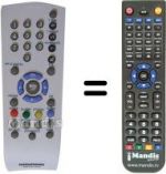 Télécommande équivalente SEC15981