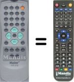 Télécommande équivalente WHV3311