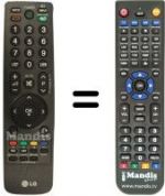 Télécommande équivalente SEC14261